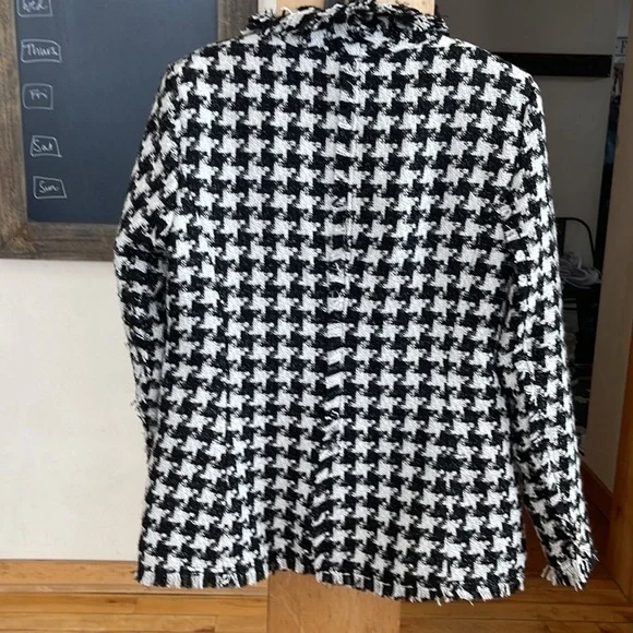 Rachel Zoe Houndstooth Jacket, NWT - Picture 7 of 8